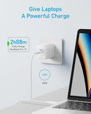 Anker USB C Charger 65W PIQ 3.0 PPS Compact Fast Charger Adapter A2718 - White Like New