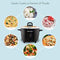 Elite Gourmet ERC2010B Electric Rice Cooker Stainless Steel Inner Pot 10 Cups Like New