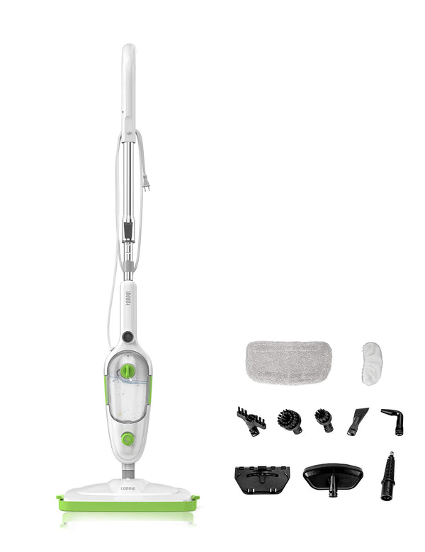 TOPPIN STEAM MOP - 10 IN 1 DETACHABLE HANDHELD STEAM CLEANER - - Scratch & Dent