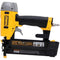 DEWALT DWFP12231 HEAVY DUTY 18 GA PNUEMATIC BRAD NAILER KIT - YELLOW - Like New
