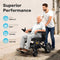POWET ELECTRIC WHEELCHAIR FOR ADULTS, FOLDABLE POWER WHEELCHAIR - BLACK - Like New