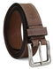 BA5389 Timberland Men's Classic Leather Jean Belt 1.4 Inches Wide Brown - Brand New
