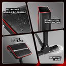 YES4ALL ADJUSTABLE WEIGHT BENCH RACK, 800LBS WORKOUT BENCH PRESS - BLACK - Like New