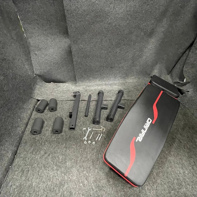 ORINAR ZF-0101 STRENGTH TRAINING WEIGHT BENCH - RED/BLACK - Like New