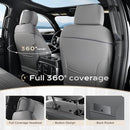 Coverado F150 Car Seat Covers Full Set Leather Waterproof - Blue/Black - Brand New