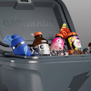 GATORADE 50QT ICE ROLLING COOLER - GRAY: HDPE BODY, 75 CAN CAPACITY - GRAY - Like New