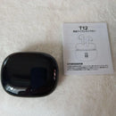 ZIUTY T12 TRUE WIRELESS BLUETOOTH EARBUDS W/ LED CASE - BLACK - Like New