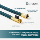 LivingSURE Flexible Hose, Maintenance & Lighting 380187-BC00465402-BK/BLU - Like New