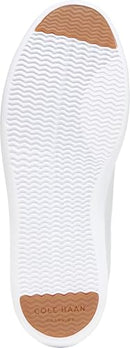 W08780 COLE HAAN WOMEN'S GRAND CROSSCOURT SNEAKER BRIGHT WHITE SIZE 9.5 - Like New