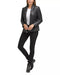 356Z2976 COLE HAAN WOMEN'S LEATHER WING COLLARED JACKET SIZE: WOMEN S - BLACK - Brand New