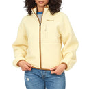 MARMOT WOMEN'S AROS FULL-ZIP JACKET - SHERPA FLEECE WITH RETRO STYLE - WHEAT - Brand New