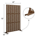 ELEVENS FENCY SUUS-NHB-S180120-RB-S090, SIZE: 47.2"X15.7"X76" - BROWN - Like New