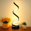 LENIVER LED Table Lamp, Modern Minimalist Dimmable Spiral Table Lamp LNV-TB1-B - Like New