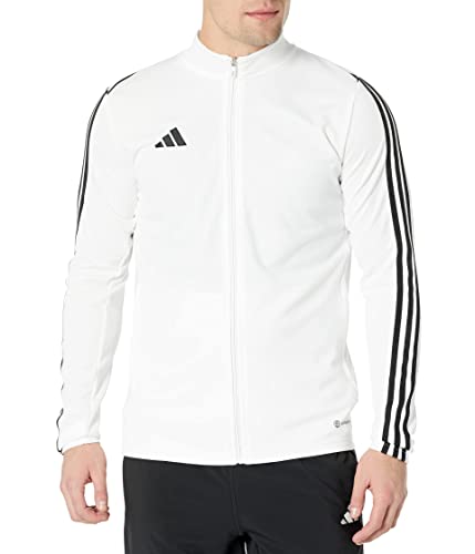 ADIDAS Men's Tiro 23 League Training Jacket Large Tall 3" White/Black - Brand New
