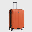 BEN SHERMAN DERBY SPINNER TRAVEL UPRIGHT LUGGAGE, 28-INCH CHECKED - MANDARIN - Like New