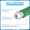 GHOSE 25 FT EXPANDABLE GARDEN HOSE WITH 10 FUNCTION NOZZLES - GREEN - Like New