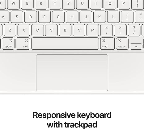 Apple Magic Keyboard for iPad Pro 12.9 Inch MJQL3LL/A – White - Like New