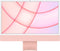 Apple iMac 24" 4480 x 2520 APPLE M1 8-CORE CPU 8 256GB SSD M1 MJVA3LL/A - PINK New