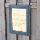 Foreside Home & Garden FMIR06224 Heartland Mirror - Blue - Brand New