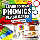 THE SCHOLAR ANT PHONICS FLASH CARDS - LEARN TO READ IN 20 PHONIC STAGES Like New