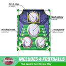 GoSports Football FOOTBALL RED ZONE CHALLENGE MULTI FB-RZC-01 - MULTI - Like New
