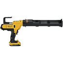 DEWALT 20V MAX* CAULKING ADHESIVE GUN 29-OZ DCE570-YELLOW - Like New