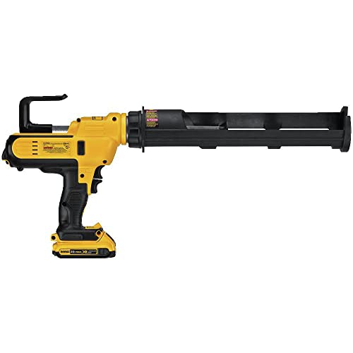 DEWALT 20V MAX* CAULKING ADHESIVE GUN 29-OZ DCE570-YELLOW - Like New