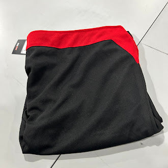 JUMP START BLACK AND RED BASKETBALL MESH SHORTS - SIZE: MEN L - BLACK/RED - Brand New