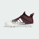 FW4088 Adidas Adizero Scorch Men's Football Cleats White/Maroon 13 Like New