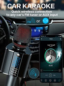 BONAOK Karaoke Microphone,Bluetooth Wireless UHF Karaoke Mic Speaker G20 BT062AB - Like New