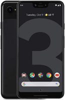 For Parts: Google Pixel 3 64GB Black G013A Unlocked - BLACK CRACKED SCREEN