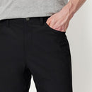 AMAZON ESSENTIALS MEN'S CLASSIC FIT 5 POCKET COMMUTER PANTS - SIZE 34X30 - BLACK - Like New
