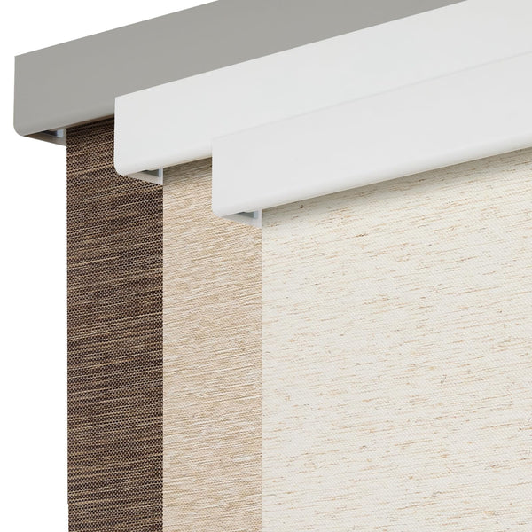 PERSILUX FREE-STOP CORDLESS 100% BLACKOUT ROLLER SHADES - SIZE 27"X72" - KHAKI - Like New