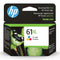 HP 61XL TRI-COLOR HIGH-YIELD INK WORKS WITH DESKJET 1000, 1010, 1050, 1510, 2050 - Brand New