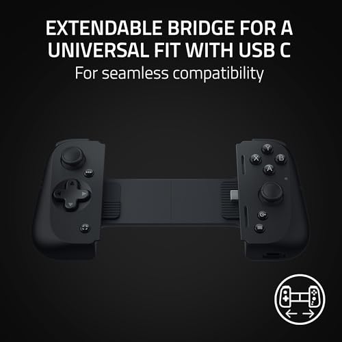 Razer Kishi V2 Gaming Controller USB C RZ06-05110100-R3U1 - Black - Like New