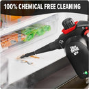 DIRT DEVIL 7-IN-1 HANDHELD STEAMER PRESSURIZED STEAM CLEANER WD21000 - BLACK - Brand New