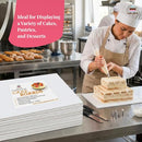 Rectangle Coated Cakeboard 10" x 14", 100 ct - Brand New