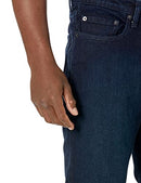 AMAZON ESSENTIALS MEN'S ATHLETIC-FIT STRETCH JEANS BLUE OVER DYE, 29X30 - Like New