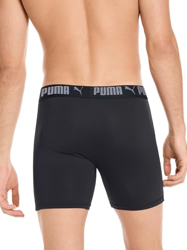 PCOREM151996 PUMA MEN'S 5 PACK PERFORMANCE BOXER BRIEFS BLACK M - Like New