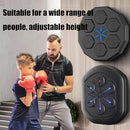 GENERIC ELECTRONIC WALL BOXING TARGET, GLOVES AND MUSIC MACHINE - BLACK - Like New