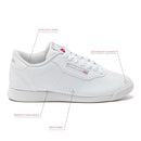 REEBOK WOMEN'S PRINCESS SNEAKER SIZE WOMEN 5.5 WIDE WHITE - Like New