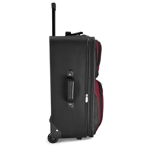 TRAVEL SELECT AMSTERDAM EXPANDABLE ROLLING SOFTSIDE LUGGAGE CHECKED-MEDIUM 25" - Brand New