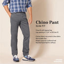AMAZON ESSENTIALS MEN'S SLIM-FIT WRINKLE-RESISTANT FLAT-FRONT CHINO NAVY - Brand New