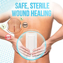 Adhesive Island Dressing [Pack of 50], 4” x 10” Sterile Bordered Gauze - Brand New