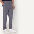 AMAZON ESSENTIALS MEN'S ALL GRAY SLACKS SLIM-FIT SIZE/34W X 30L - CHARCOAL - Brand New