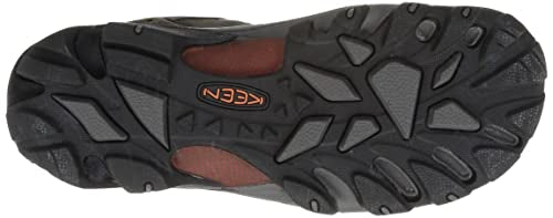 KEEN WOMEN'S TARGHEE 2 LOW HEIGHT WATERPROOF HIKING MAGNET/CORAL SIZE 9 - Like New