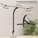 CJJFACA OFFICE HOME DESK LAMP 24W EYE-CARE DESK LAMP LT-TD01 - BLACK - Like New