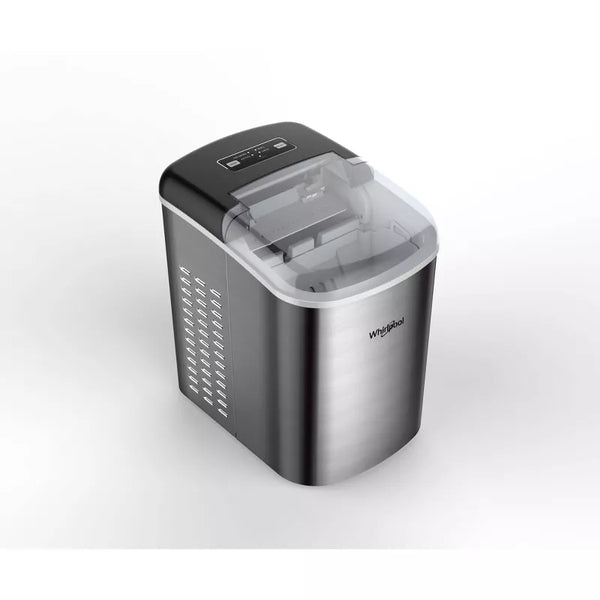 WHIRLPOOL COUNTERTOP ICE MAKER WHCI26VBA3A. 26LB - STAINLESS STEEL - Like New