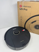ROBOROCK Q5 PRO ROBOT VACUUM AND MOP COMBO 5500PA POWERFUL SUCTION - BLACK - Like New