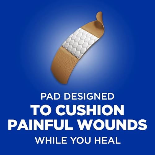 BAND-AID® FLEXIBLE FABRIC BANDAGES ASSORTED, 100 COUNT - BANDAGE FABRIC-100W - Like New
